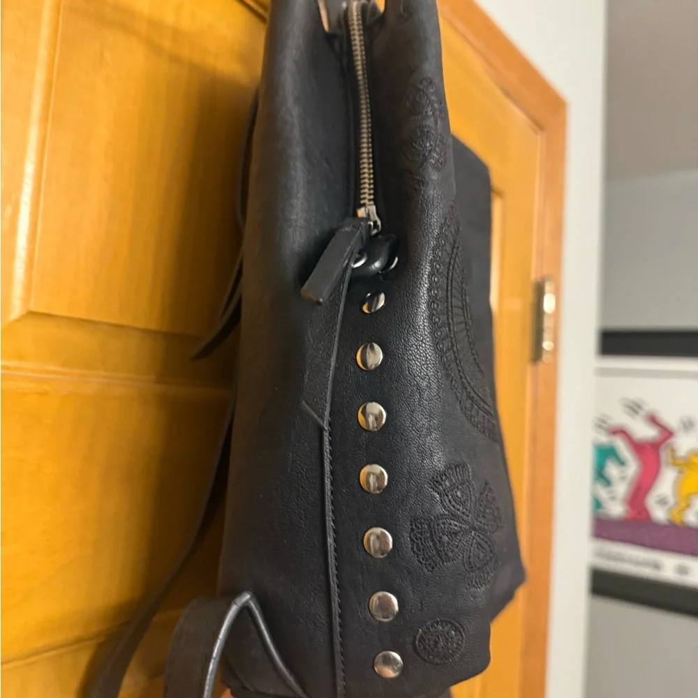 Desigual Embossed Black Backpack - Picture 9 of 14